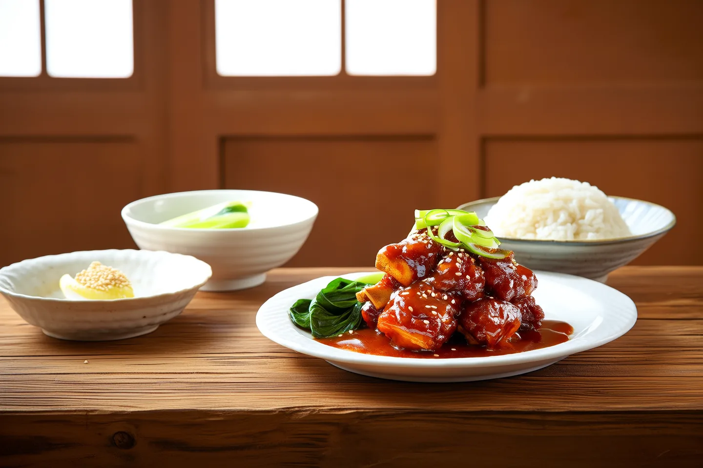 Air Fryer Honey-Glazed Pork Ribs