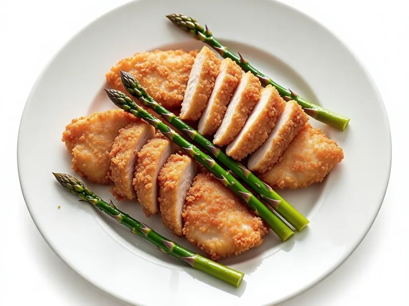 Asparagus Stir-Fried Chicken Slices (芦笋炒鸡片)