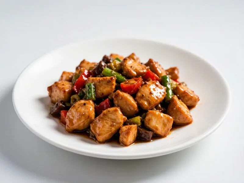 Black Pepper Chicken Dice | Chinese Hei Jiao Ji Ding