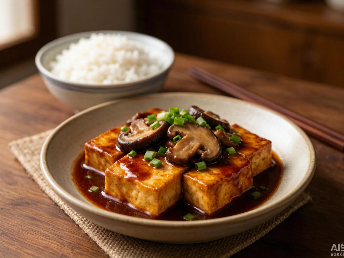 Braised Tofu (红烧豆腐)