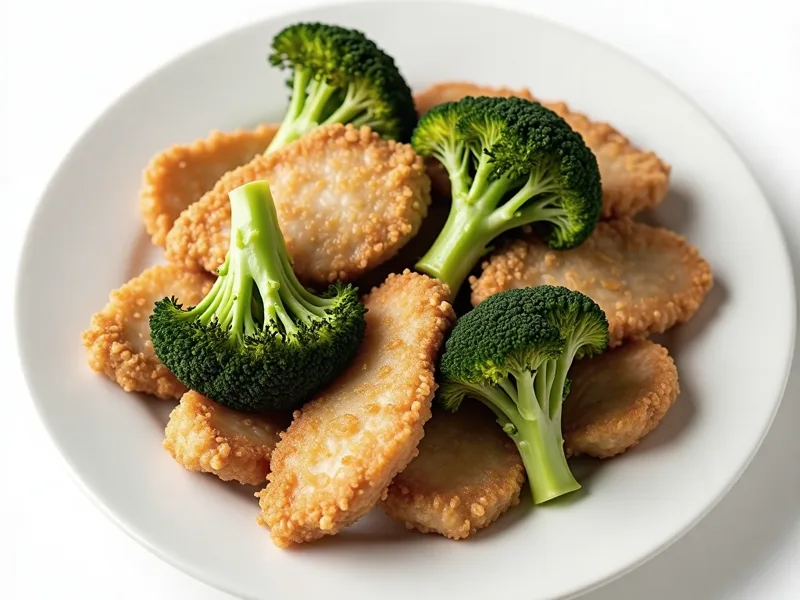 Broccoli Stir-Fried Chicken Slices (西兰花炒鸡片)