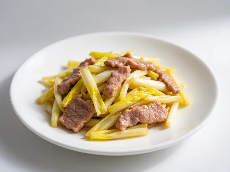Chinese Leek Shredded Pork (韭黄肉丝)