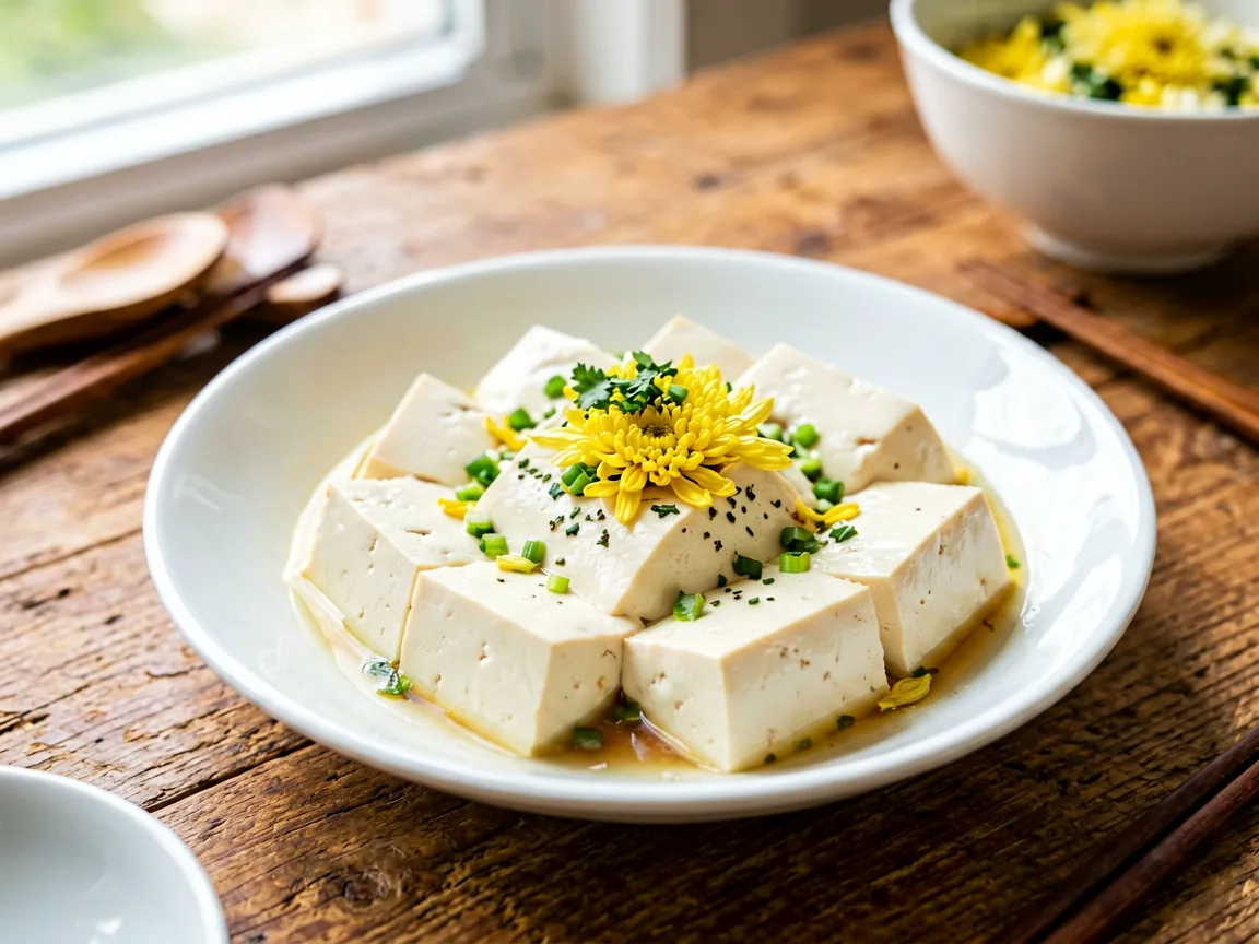 Chrysanthemum Tofu