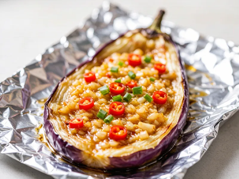 Garlic-Roasted Eggplant (Grilled Sichuan-Style)