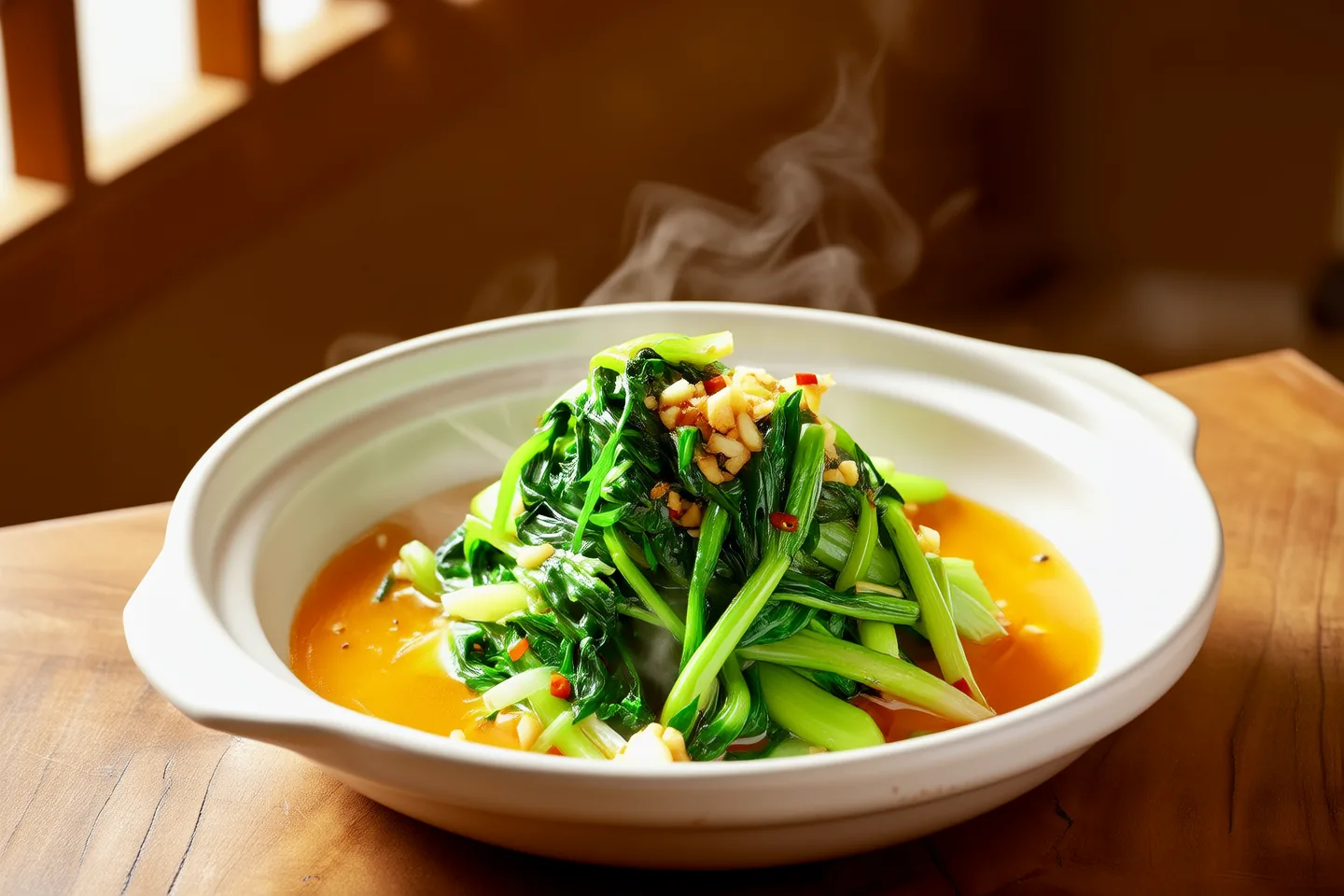 Garlic Romaine (蒜蓉油麦菜)