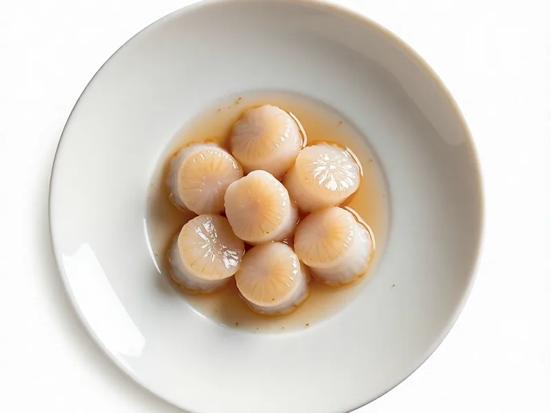 Simple Garlic Steamed Scallops