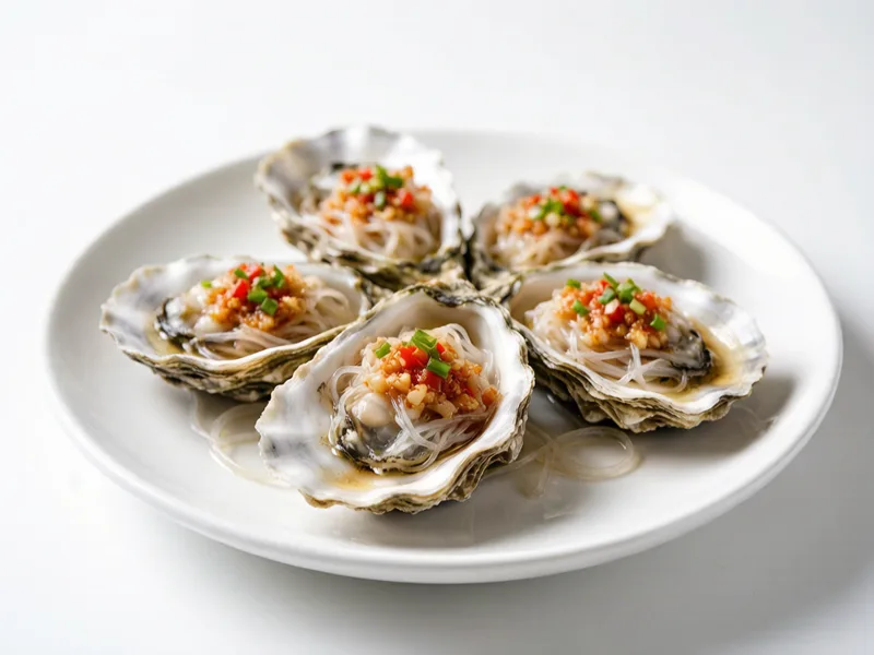 Garlic Vermicelli Steamed Oysters