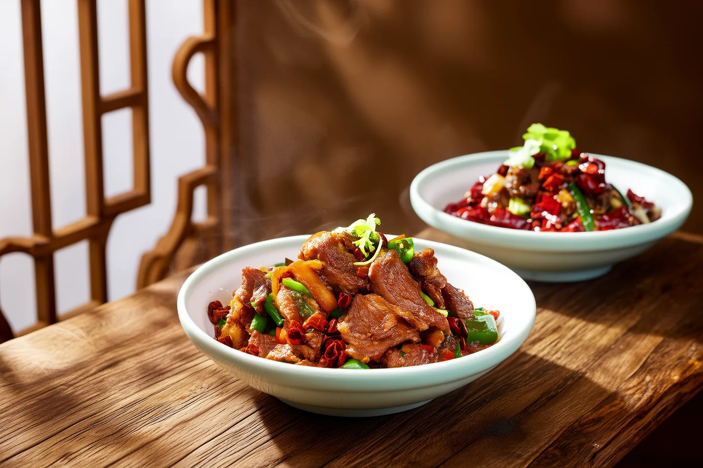 Home-Style Pork with Peppers (农家小炒肉)