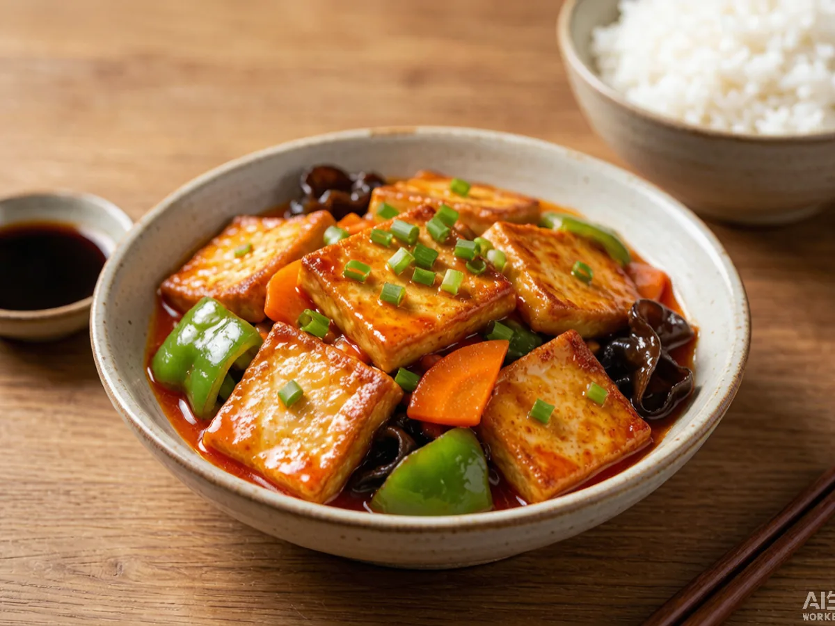 Home-style Tofu (家常豆腐)