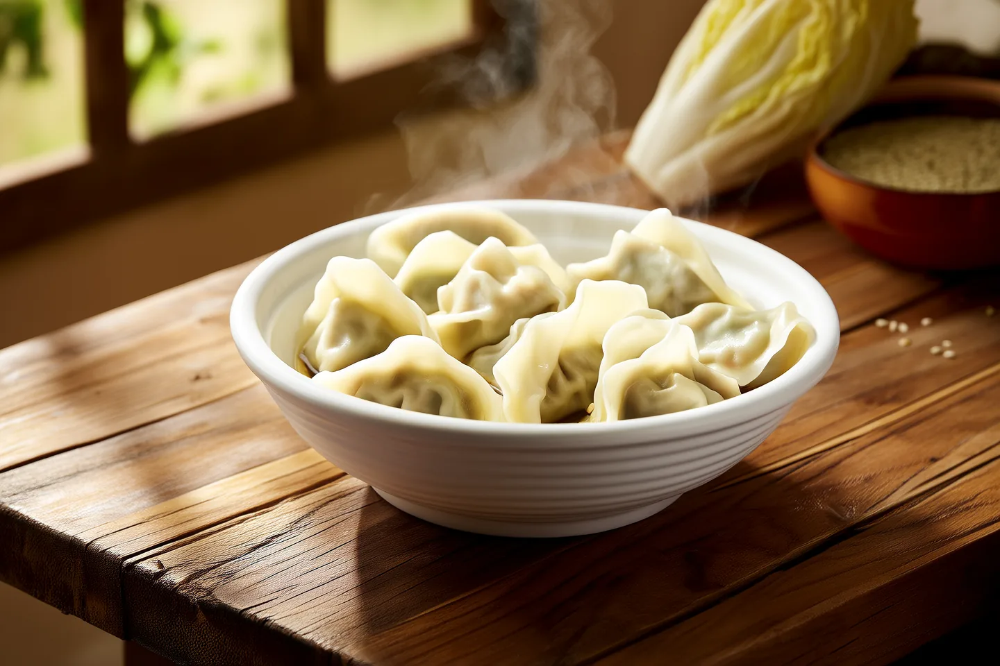 Pork and Cabbage Dumplings (白菜猪肉饺)