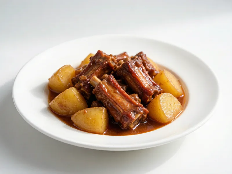Potato and Pork Rib Stew | Chinese Tu Dou Dun Pai Gu