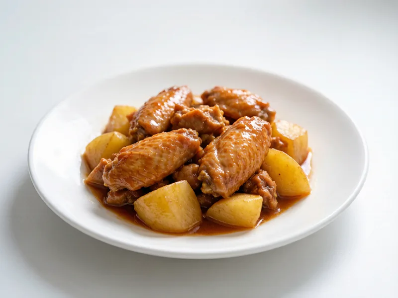 Potato Stewed Chicken Wings (土豆炖鸡翅)
