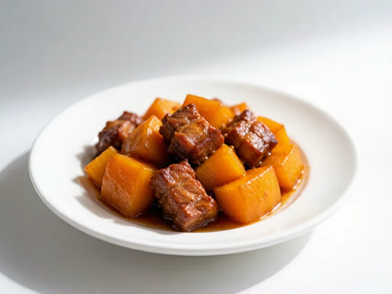 Pumpkin Braised Pork | Chinese Nan Gua Shao Rou