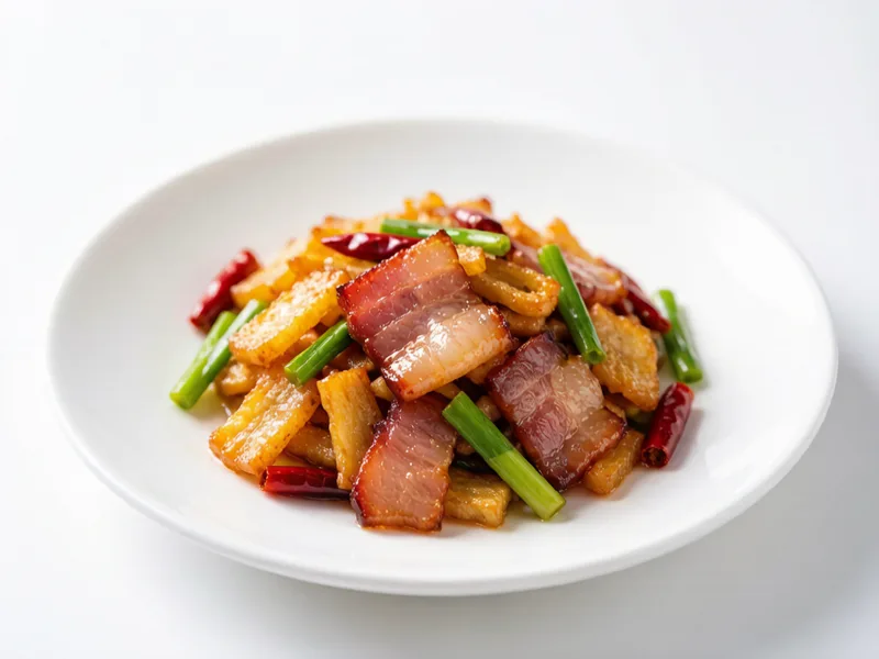 Radish Pickle Stirred with Cured Pork