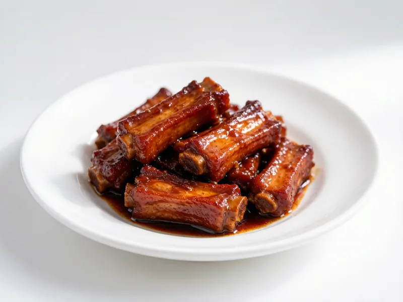 Red-Braised Pork Ribs | Chinese Hong Shao Pai Gu