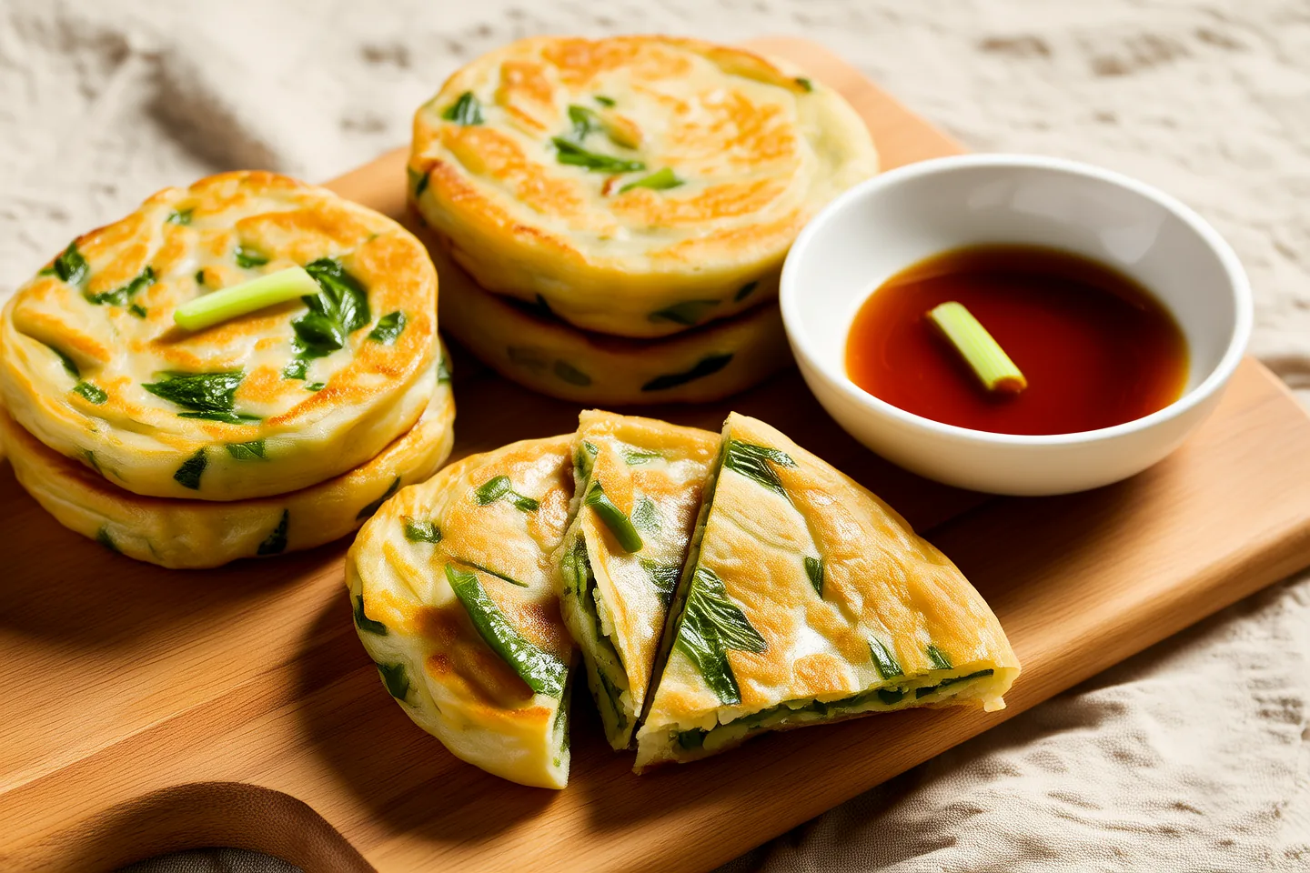 Scallion Pancakes (葱油饼)