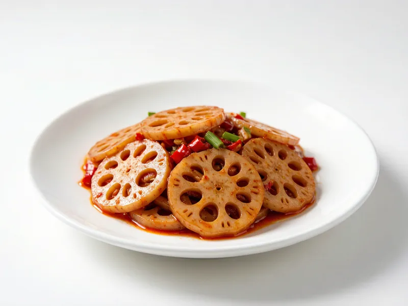 Spicy Stir-Fried Lotus Root