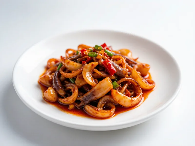 Spicy Stir-Fried Squid