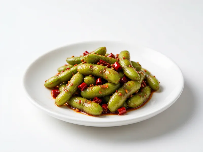 Spicy Stir-Fried Edamame