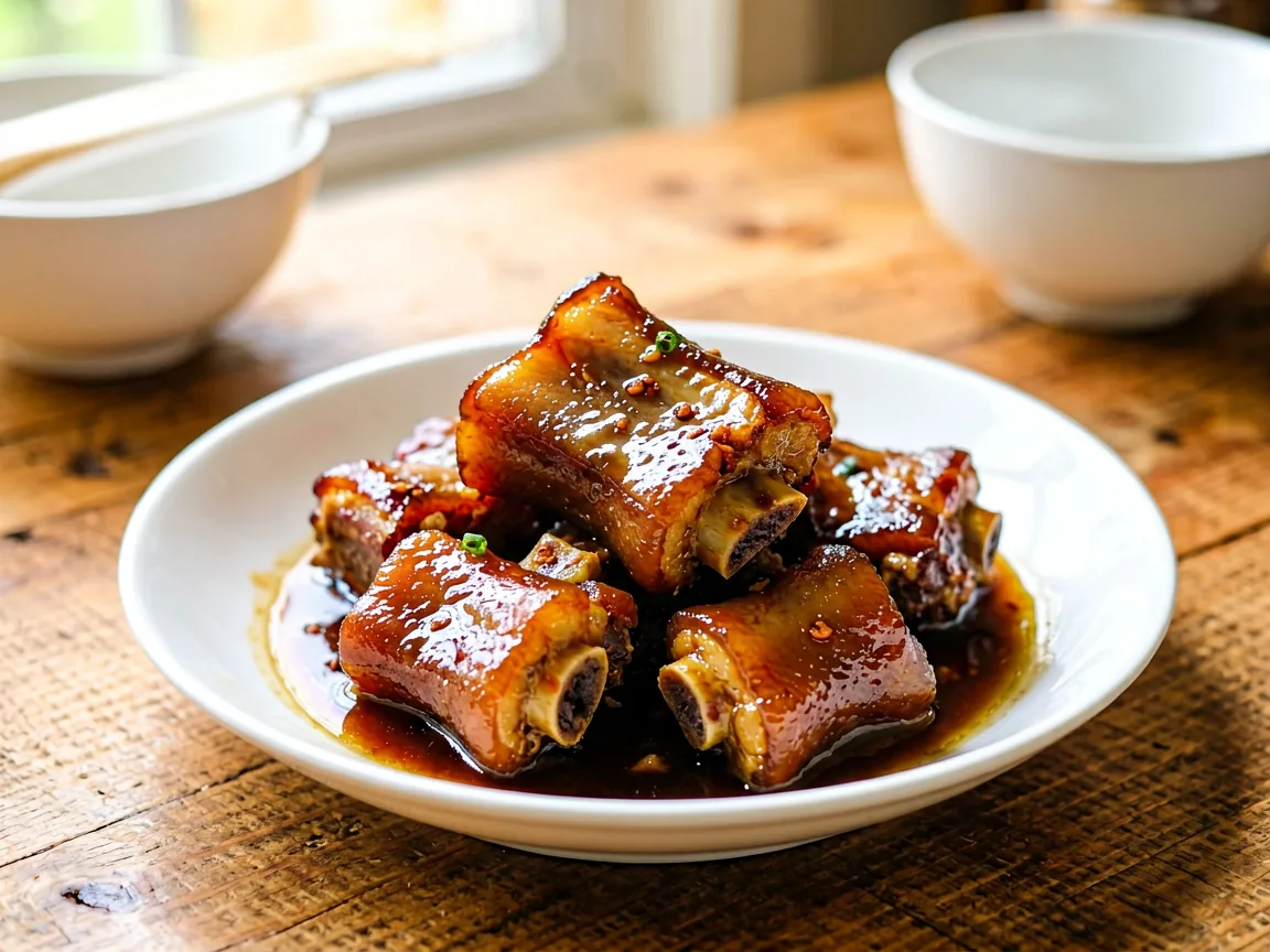 Sweet-and-Sour Pork Shank Bones (Táng Cù Dà Gǔ)