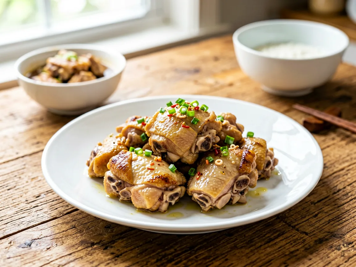 Taiwanese Three-Cup Chicken