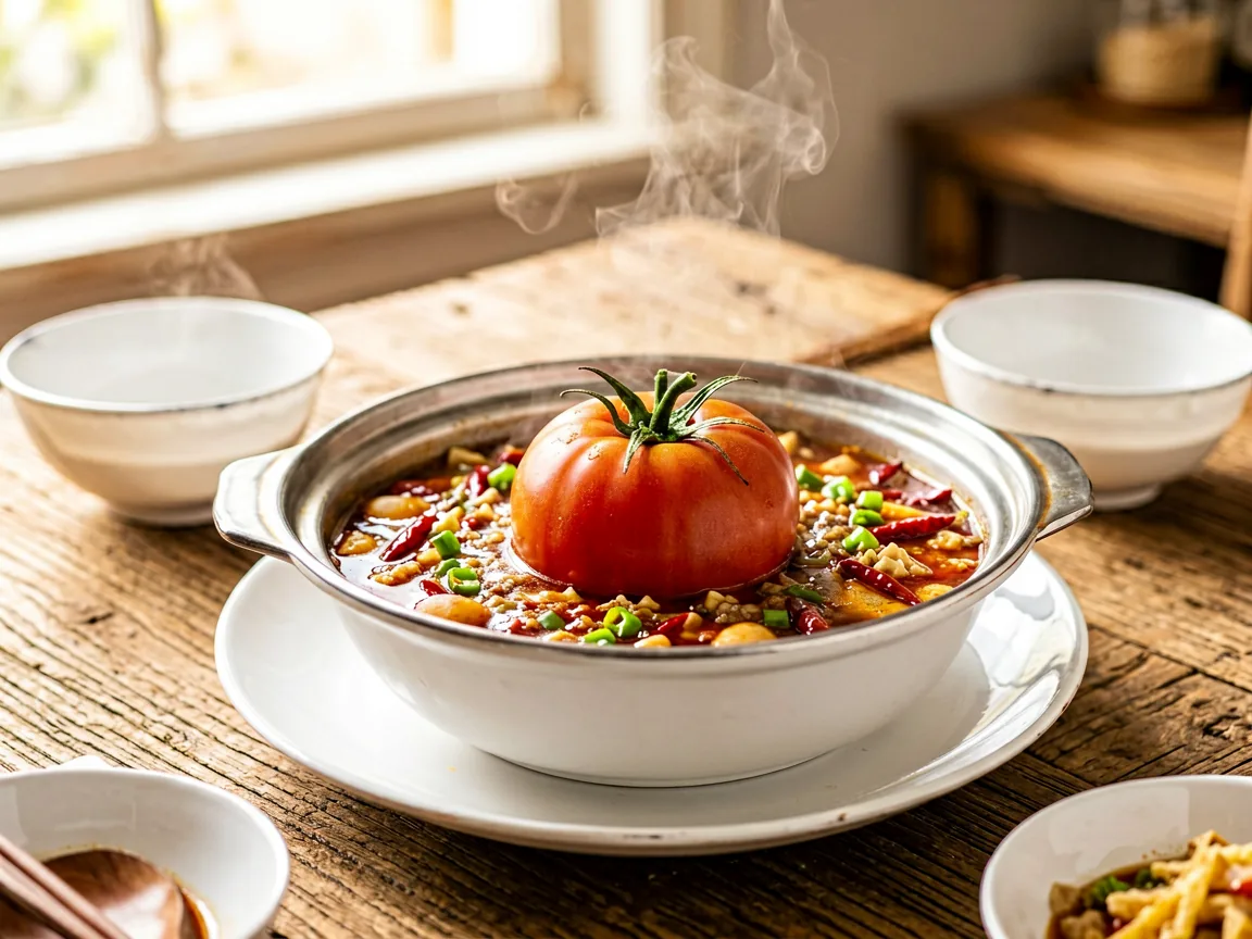Homestyle Tomato Hot Pot Base (Northern China)