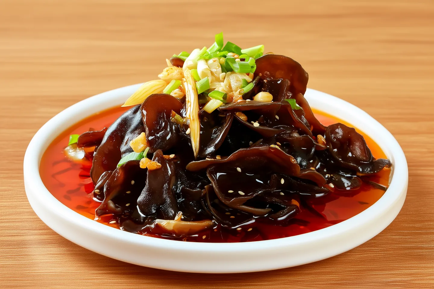 Wood Ear Mushroom Shredded Pork (木耳炒肉丝)